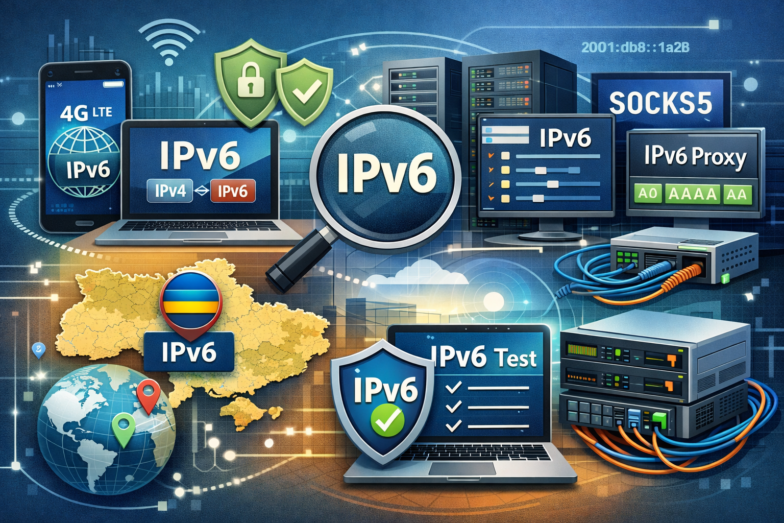 IPv6 у мобільних проксі в 2026: переваги та нові проблеми
