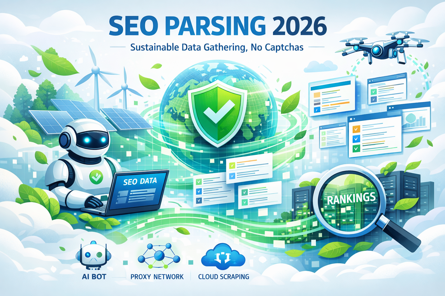 SEO-парсинг 2026: стійкий збір даних без капч