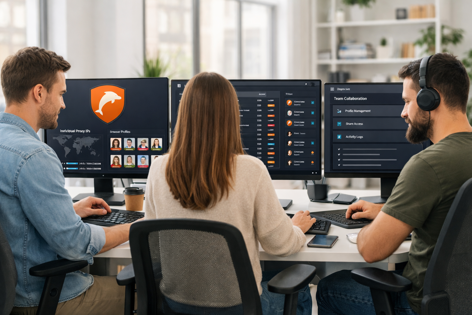 Мобільні проксі для Dolphin Anty: індивідуальні IP, профілі та командна робота